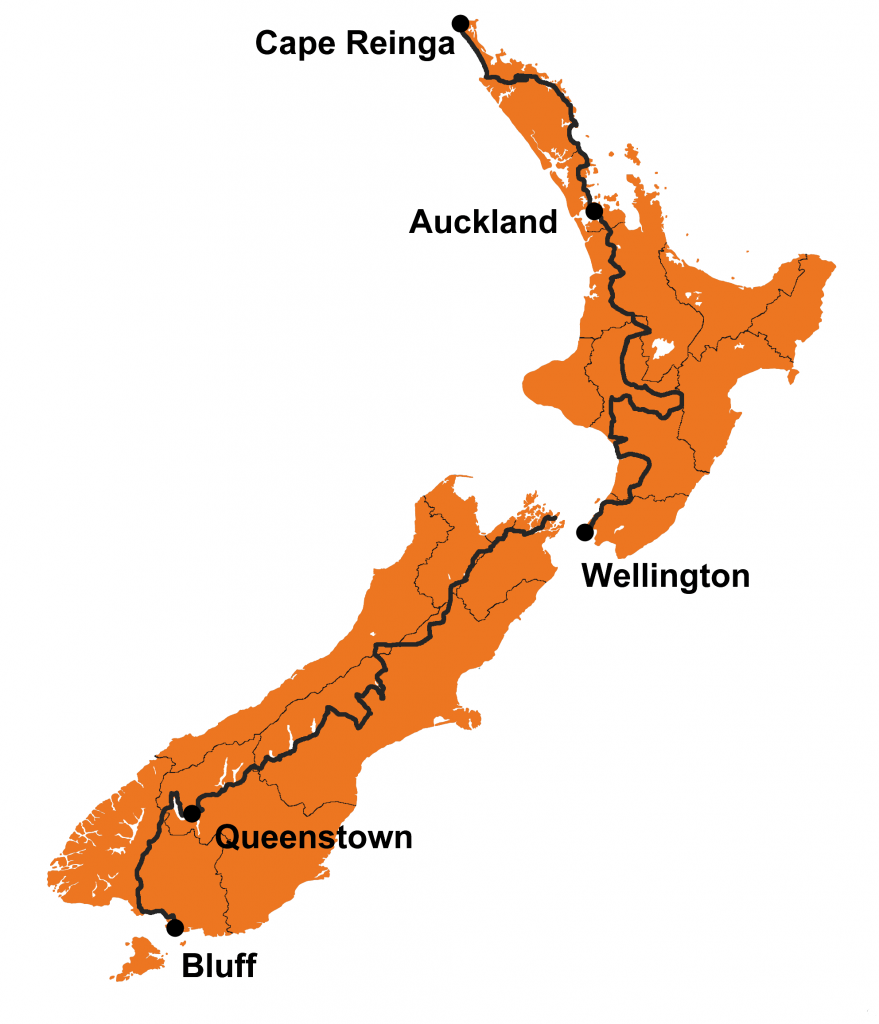 The Te Araroa Route